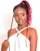 X-pression Pre-Stretched Braiding Hair Smooth, Lightweight & Ready to Style, 46" 160g (Colour T3/OM/Candy Pink).