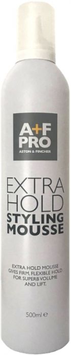 A+F Pro Extra Hold Styling Mousse 500ml