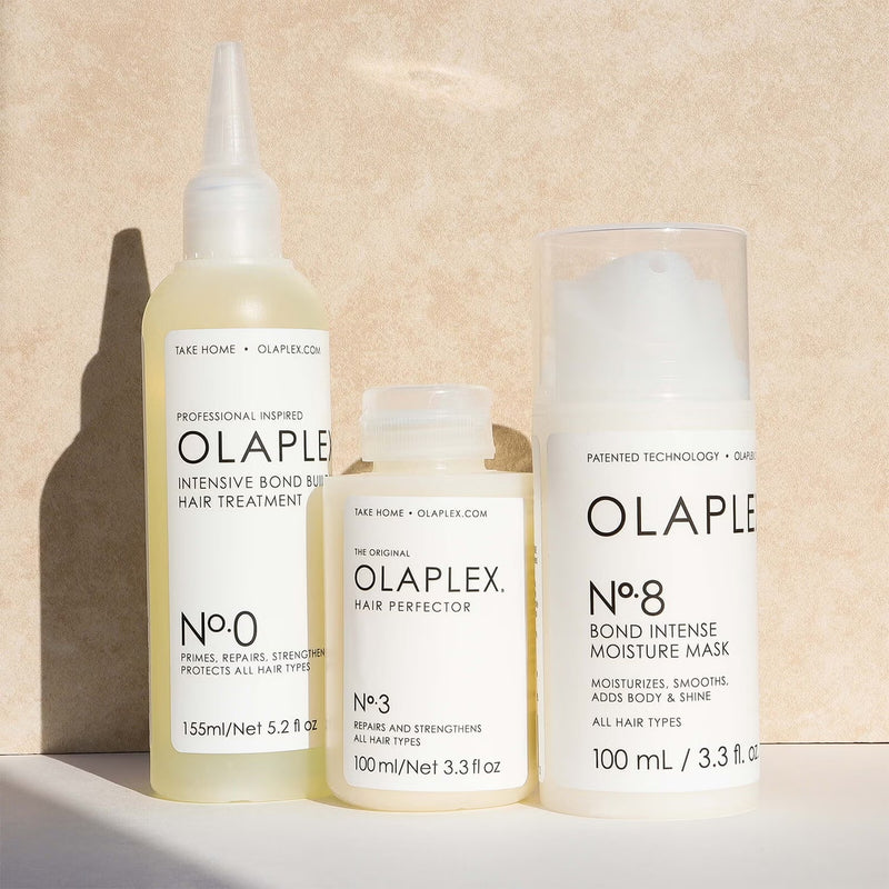 Olaplex No.0 155ml, No.3 100ml and No.8 100ml Bundle