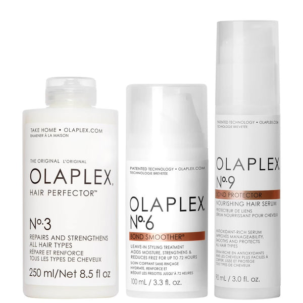 Olaplex Jumbo No.3 250ml, No.6 100ml and No.9 90ml Bundle