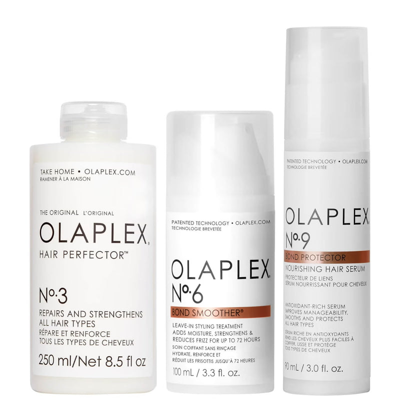 Olaplex Jumbo No.3 250ml, No.6 100ml and No.9 90ml Bundle