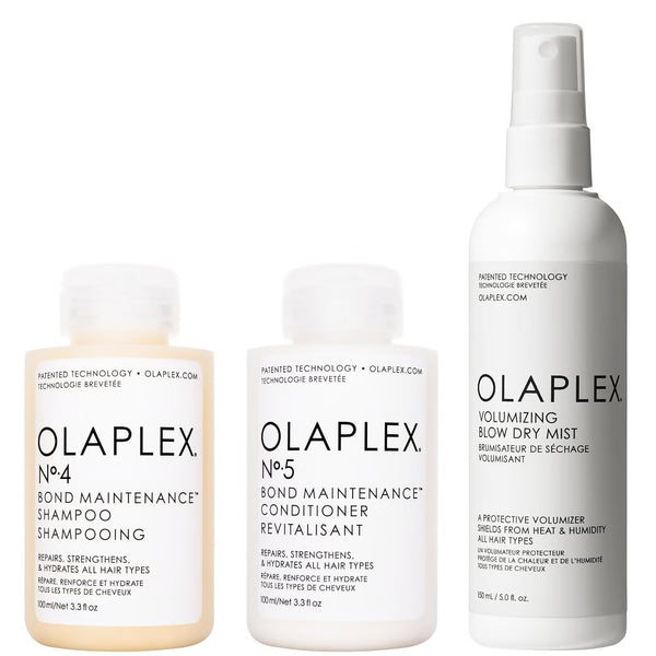 Olaplex No.4 100ml, No.5 100ml And Volumizing Blow Dry Mist Cleanse 150ml and Style Set