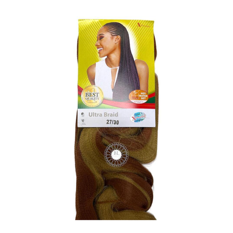 Xpression Ultra Braid Hair Extenstion For Braiding 82'' 165g - (Colour 27/30)