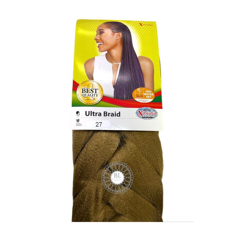 Xpression Ultra Braid Hair Extenstion For Braiding 82'' 165g - (Colour 27)