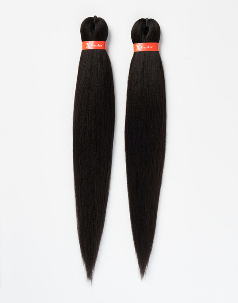 X-pression Pre-Stretched Braiding Hair Smooth, Lightweight & Ready to Style, 46" 160g (Colour 2).