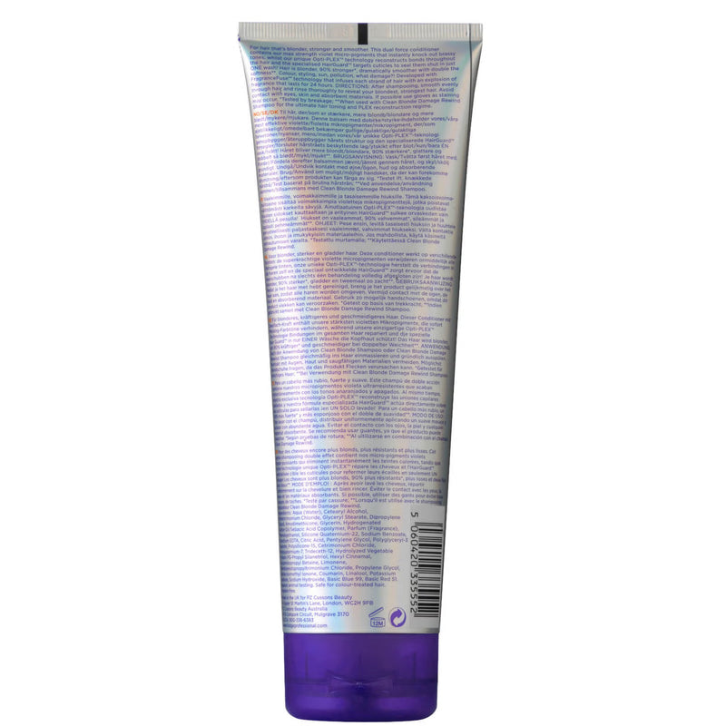 Fudge Professional Clean Blonde Damage Rewind Violet-Toning Conditioner 250ml