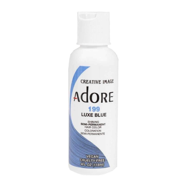 Adore Shining Hair Colour Vibrant Semi-Permanent Dye - Luxe Blue