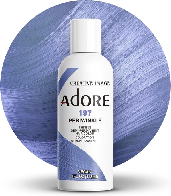 Adore Shining Hair Colour Vibrant Semi-Permanent Dye - Perwinkle