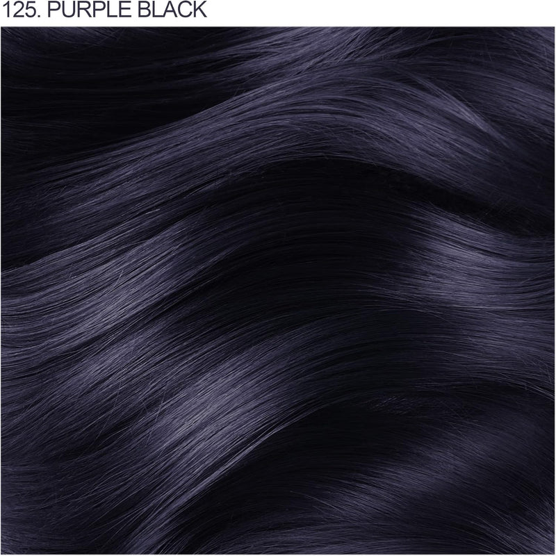 Adore Shining Hair Colour Vibrant Semi-Permanent Dye - Purple Black