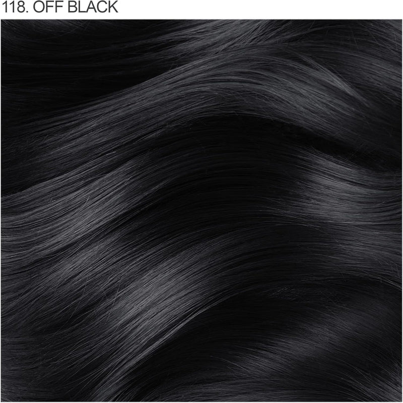 Adore Shining Hair Colour Vibrant Semi-Permanent Dye - Off Black