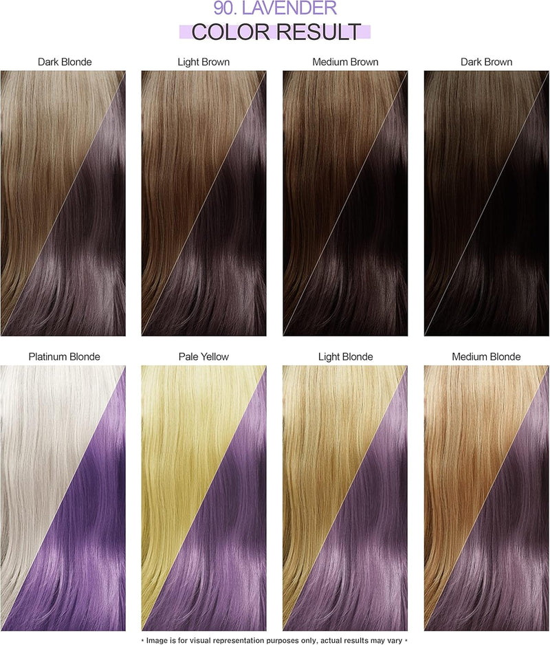 Adore Shining Hair Colour Vibrant Semi-Permanent Dye - Lavender