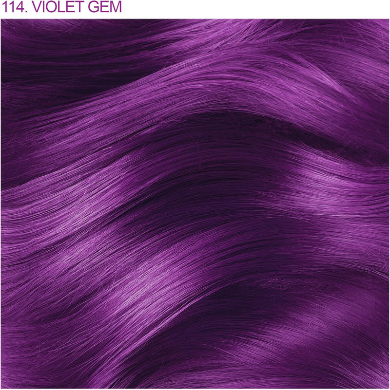 Adore Shining Hair Colour Vibrant Semi-Permanent Dye - Violet Gem