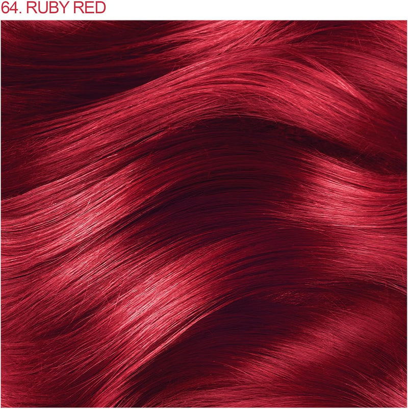 Adore Shining Hair Colour Vibrant Semi-Permanent Dye - Ruby Red