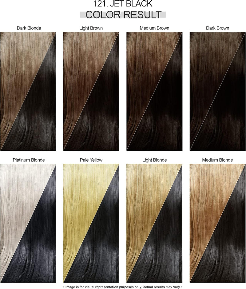 Adore Shining Hair Colour Vibrant Semi-Permanent Dye - Jet Black