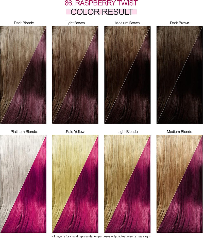 Adore Shining Hair Colour Vibrant Semi-Permanent Dye - Raspberry Twist