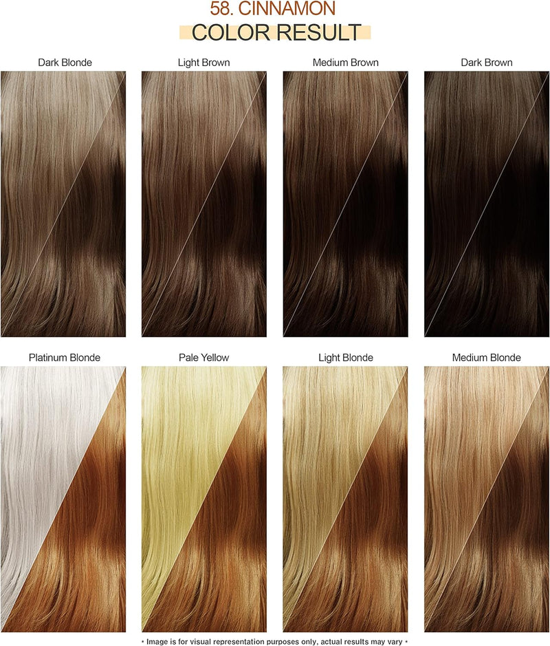 Adore Shining Hair Colour Vibrant Semi-Permanent Dye - Cinnamon