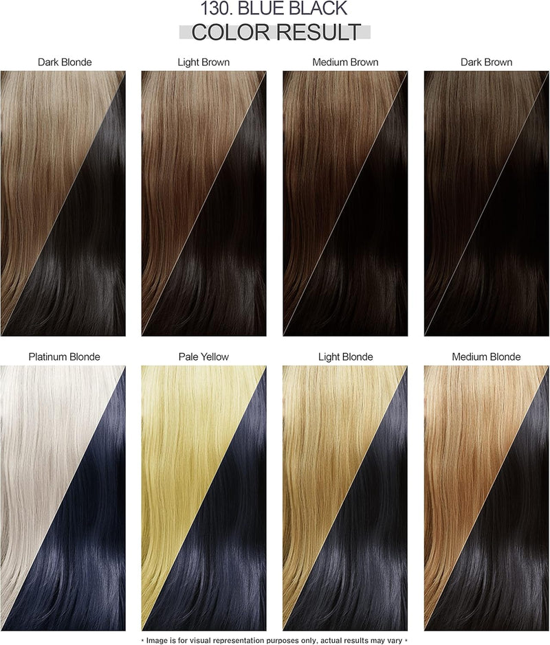 Adore Shining Hair Colour Vibrant Semi-Permanent Dye - Blue Black