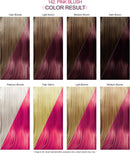 Adore Shining Hair Colour Vibrant Semi-Permanent Dye - Pink Blush