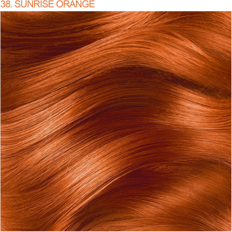 Adore Shining Hair Colour Vibrant Semi-Permanent Dye - Sunrise Orange