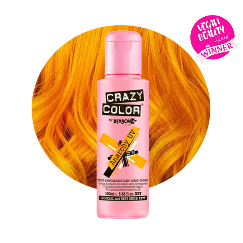 Crazy Color Semi Permanent Anarchy UV Hair Color 100ml (Pack Of 1).