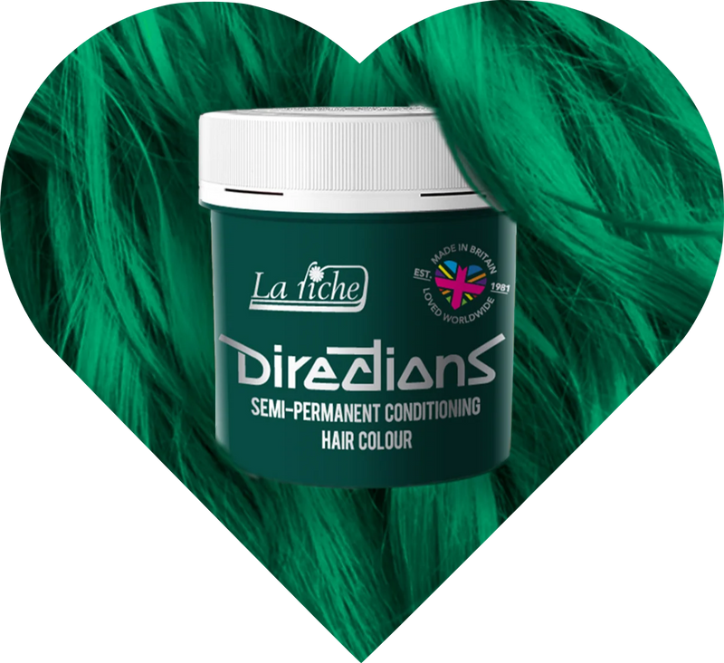 La Riche Directions Semi Permanent Hair Dye 100ml Tub - Alpine Green