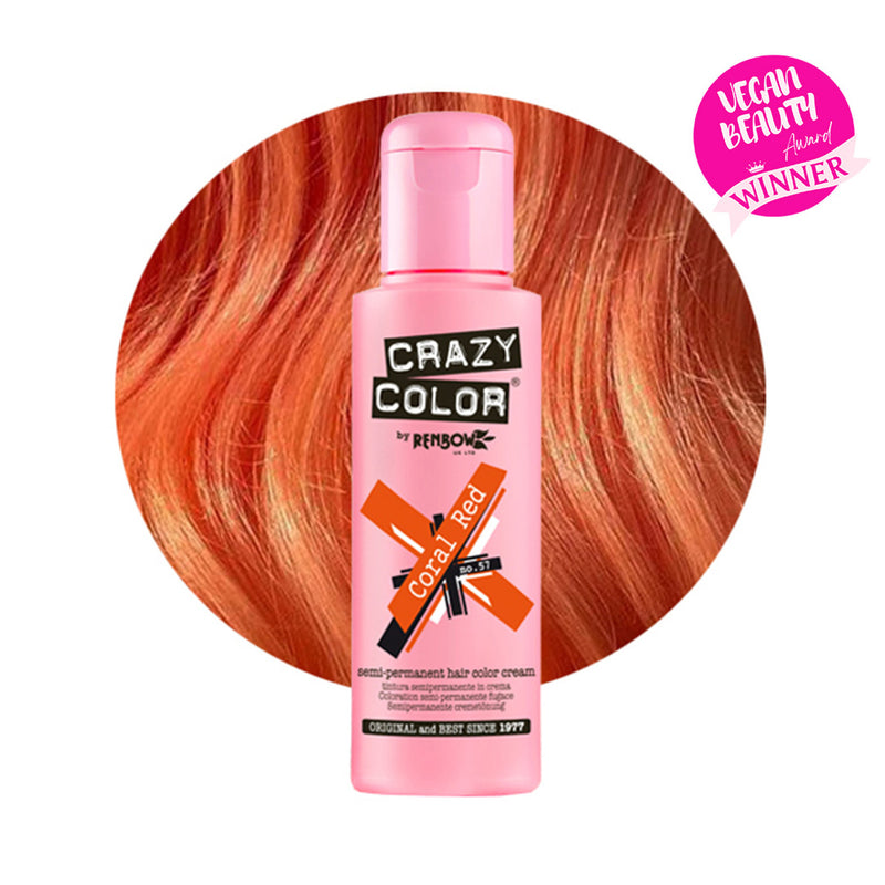 Crazy Color Semi Permanent Hair Color (Pack of 1)