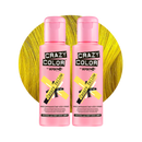 Crazy Color Semi Permanent Hair Color Cream (Pack of 2)