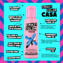 Crazy Color Semi Permanent Hair Color (Pack of 1)