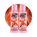 Crazy Color Semi Permanent Hair Color Cream (Pack of 2)