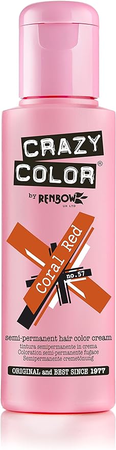 Crazy Color Semi Permanent Hair Color (Pack of 1)