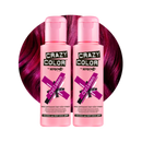 Crazy Color Semi Permanent Hair Color Cream (Pack of 2)