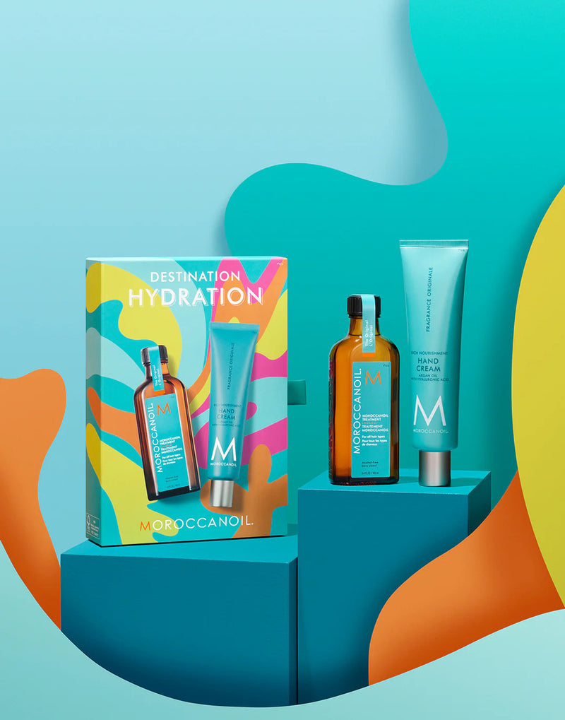 Moroccanoil Destination Hydration – Hair & Hand Care Set