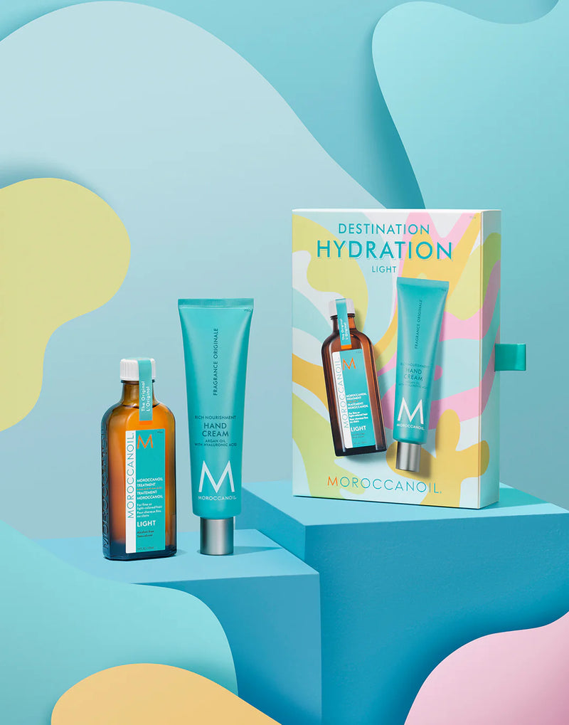 Destination Hydration – Hair & Hand Care Set (Light)