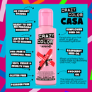 Crazy Color Semi Permanent Hair Color (Pack of 1)