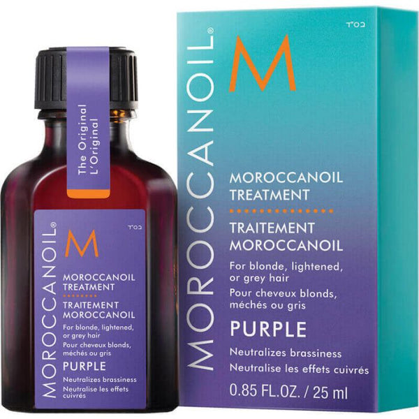 Moroccanoil Treatment, Purple oil blonde’s BFF