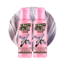 Crazy Color Semi Permanent Hair Color Cream (Pack of 2)