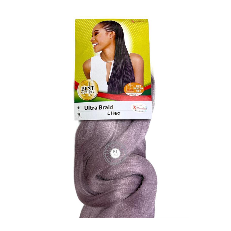 Xpression Ultra Braid Hair Extenstion For Braiding 82'' 165g - (Colour Lilac)