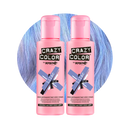 Crazy Color Semi Permanent Hair Color Cream (Pack of 2)