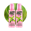 Crazy Color Semi Permanent Hair Color Cream (Pack of 2)