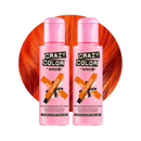 Crazy Color Semi Permanent Hair Color Cream (Pack of 2)