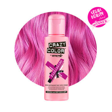 Crazy Color Semi Permanent  Pinkissimo Hair Color 100ml (Pack Of 1).