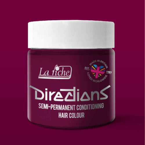 La Riche Directions Semi Permanent Hair Dye 100ml Tub  - Dark Tulip