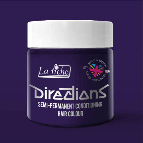 La Riche Directions Semi Permanent Hair Dye 100ml Tub  - Deep Purple