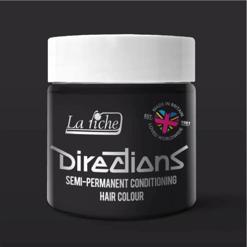 La Riche Directions Semi Permanent Hair Dye 100ml Tub - Ebony