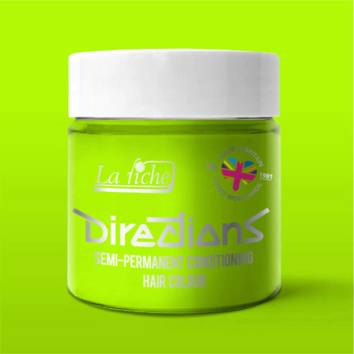 La Riche Directions Semi Permanent Hair Dye 100ml Tub - Fluorescent Green