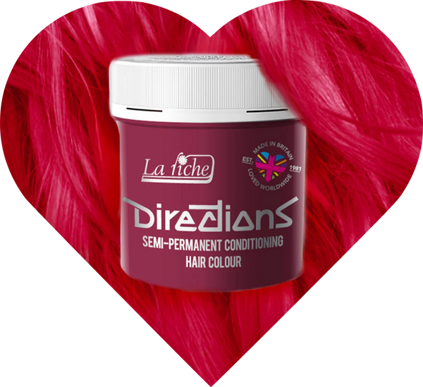 La Riche Directions Semi Permanent Hair Dye 100ml Tub  - Rose Red