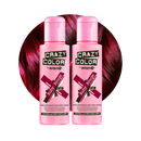 Crazy Color Semi Permanent Hair Color Cream (Pack of 2)