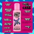 Crazy Color Semi Permanent Sapphire Hair Color Cream 100ml (Pack Of 2).