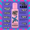 Crazy Color Semi Permanent Hair Color (Pack of 1)