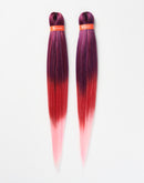 X-pression Pre-Stretched Braiding Hair Smooth, Lightweight & Ready to Style, 46" 160g (Colour T3/OM/Candy Pink).